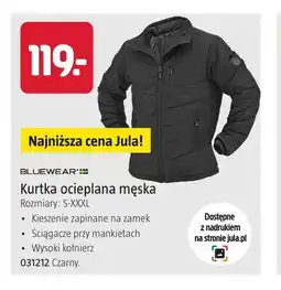 Jula Kurtka ocieplana męska Bluewear oferta
