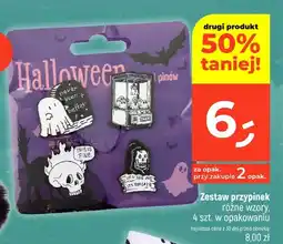 Dealz Zestaw przypinek Halloween 4-pak oferta