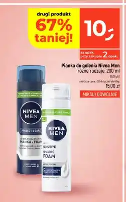 Dealz Pianka do golenia Nivea Men Sensitive oferta