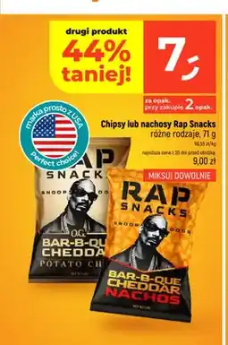 Dealz Nachosy Rap Snacks Snoop Dogg Bar-B-Que Cheddar oferta
