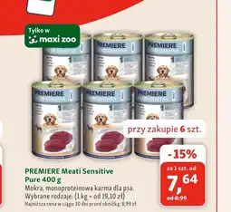 Maxi Zoo Karma dla psa Premiere Meati oferta