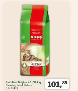 Maxi Zoo Żwirek drewniany Cat's Best oferta