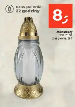 Dealz Znicz szklany czas palenia 22h oferta