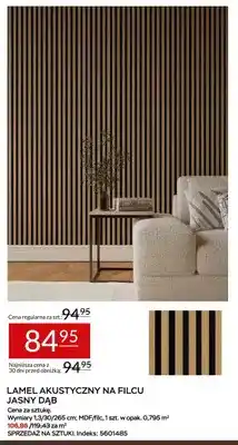 Abra Lamel akustyczny na filcu Jasny Dąb oferta