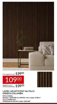 Abra Lamel akustyczny na filcu Orzech Columbia oferta