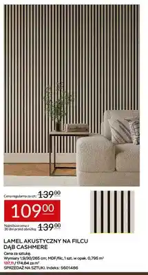 Abra Lamel akustyczny na filcu Dąb Cashmere oferta