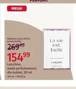 Rossmann Woda perfumowana dla kobiet Lancôme oferta