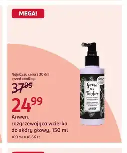 Rossmann Rozgrzewająca wcierka do skóry głowy Anwen oferta