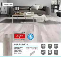 Abra Listwa przypodłogowa MDF Dąb Burgos Classen oferta