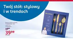 Rossmann Zestaw sztućców Florina 16 elementów oferta