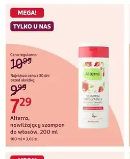 Rossmann Nawilżający szampon do włosów Alterra oferta