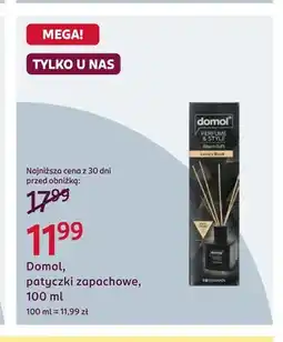 Rossmann Patyczki zapachowe Domol oferta