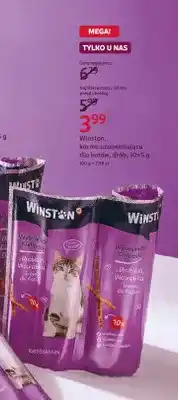 Rossmann Karma uzupełniająca dla kotów drób Winston oferta