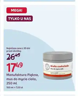 Rossmann Mus do mycia ciała Manufaktura Piękna oferta