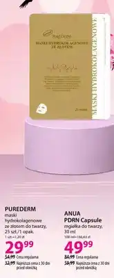 Hebe Maski hydrokolagenowe ze złotem do twarzy Purederm oferta