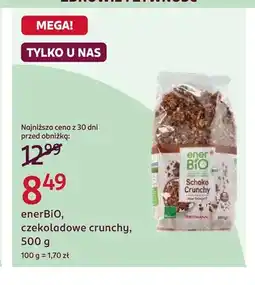 Rossmann Czekoladowe crunchy enerBiO oferta