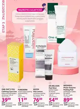 Hebe Vita Lemon cytrynowy peeling do twarzy Mizon oferta