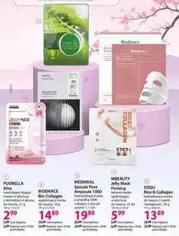 Hebe Rice & Collagen hydrożelowa maska do twarzy z ryżem i kolagenem Soqu oferta