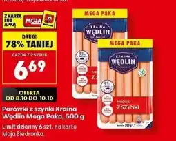 Biedronka Parówki Kraina Wędlin oferta