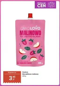 Dino Mus jabłkowo-malinowy Owolovo oferta