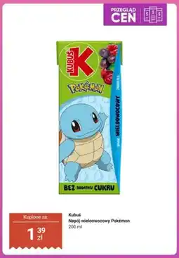 Dino Napój wieloowocowy Pokémon Kubuś oferta