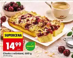 Biedronka Ciasto z wiśniami, 500 g oferta