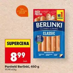 Biedronka Parówki Berlinki, 450 g oferta