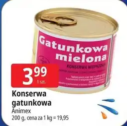 E.Leclerc Konserwa gatunkowa Animex oferta