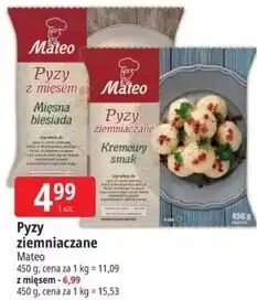 E.Leclerc Pyzy ziemniaczane / Pyzy z mięsem Mateo oferta