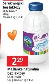 E.Leclerc Maślanka naturalna bez laktozy OSM Łowicz oferta