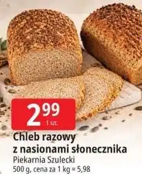 E.Leclerc Chleb razowy z nasionami słonecznika Piekarnia Szulecki oferta