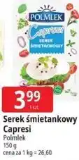 E.Leclerc Serek śmietankowy Capresi Polmlek oferta