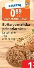 E.Leclerc Bułka poznańska pełnoziarnista La Lorraine oferta