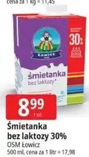 E.Leclerc Śmietanka bez laktozy 30% OSM Łowicz oferta