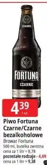E.Leclerc Piwo Fortuna Czarne/Czarne bezalkoholowe oferta