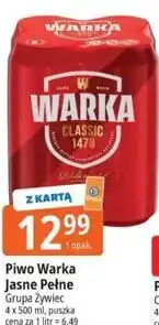 E.Leclerc Piwo Warka Jasne Pełne oferta
