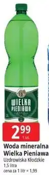 E.Leclerc Woda mineralna Wielka Pieniawa oferta