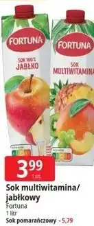 E.Leclerc Sok multiwitamina/ jabłkowy Fortuna oferta