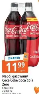 E.Leclerc Napój gazowany Coca Cola/Coca Cola Zero oferta