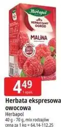 E.Leclerc Herbata ekspresowa owocowa Herbapol oferta