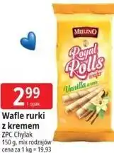 E.Leclerc Wafle rurki z kremem ZPC Chylak oferta