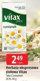 E.Leclerc Herbata ekspresowa ziołowa Vitax oferta