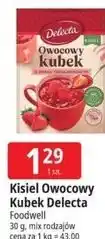 E.Leclerc Kisiel Owocowy Kubek Delecta oferta