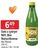 E.Leclerc Sok z cytryny NFC Bio NaturAvena oferta