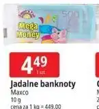 E.Leclerc Jadalne banknoty Maxco oferta