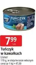 E.Leclerc Tuńczyk w kawałkach Lisner oferta