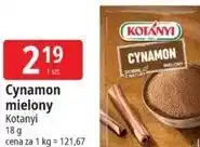 E.Leclerc Cynamon mielony Kotanyi oferta