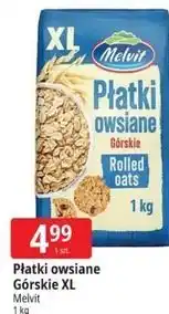 E.Leclerc Płatki owsiane Górskie XL Melvit oferta