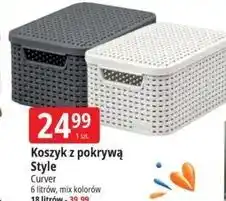 E.Leclerc Koszyk z pokrywą Style Curver oferta