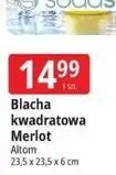 E.Leclerc Blacha kwadratowa Merlot Altom 23,5 x 23,5 x 6 cm oferta
